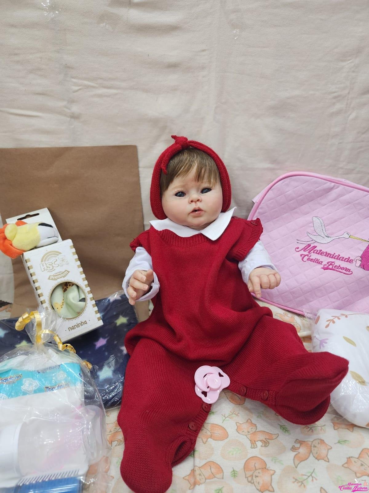 Bebê Reborn Maria Alice - Imagem 9