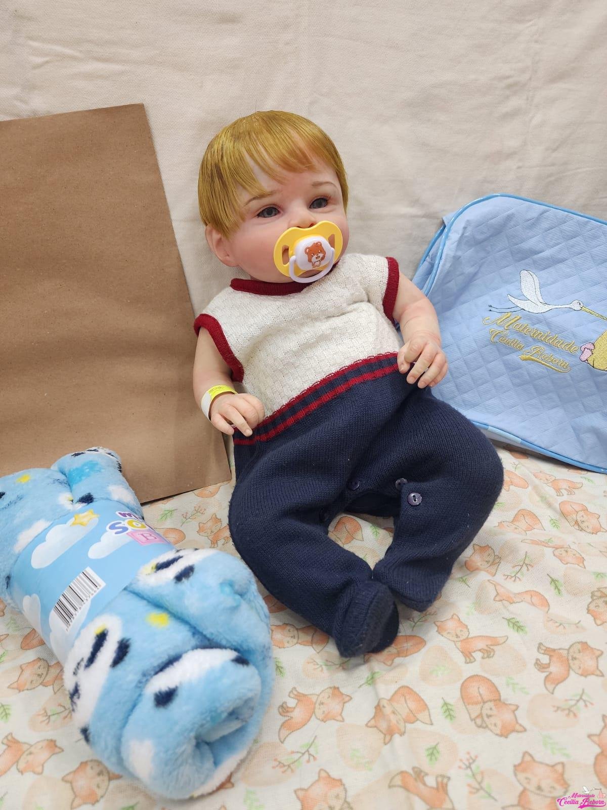 Bebê Reborn Heitor - Imagem 4