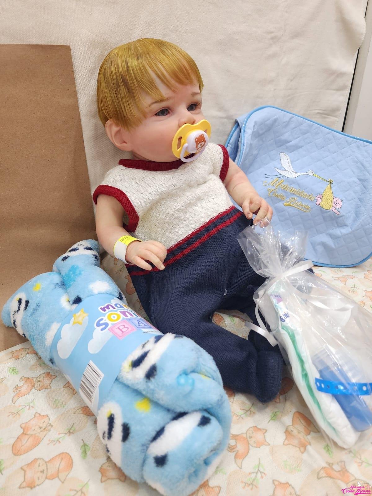 Bebê Reborn Heitor - Imagem 6